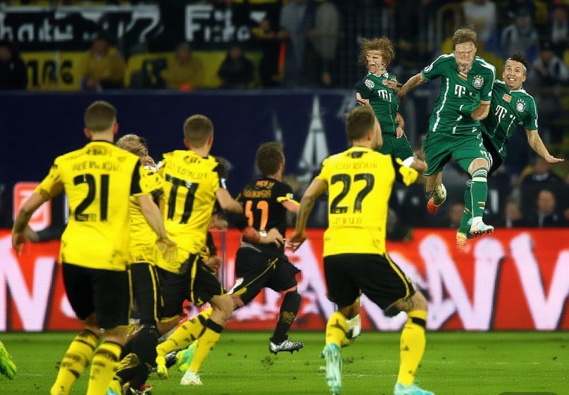 2014德甲巅峰对决：多特蒙德VS拜仁慕尼黑精彩回顾(图2)